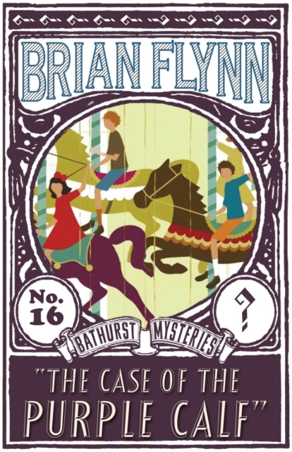The Case of the Purple Calf book cover featuring a carousel scene.