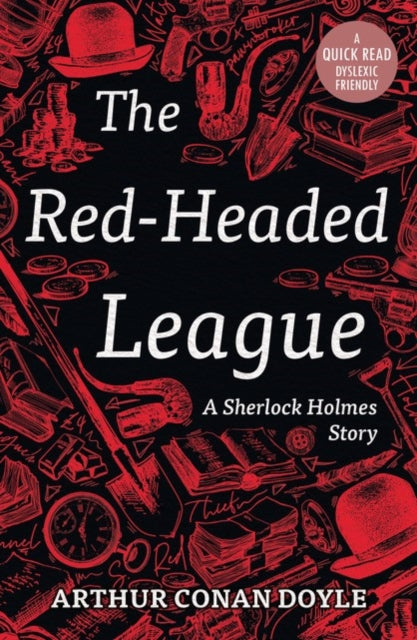 The Red-Headed League by Arthur Conan Doyle book cover.