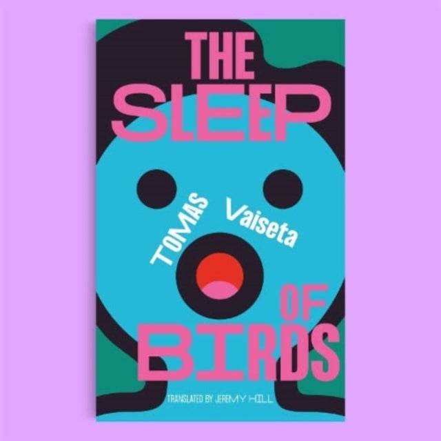 The Sleep of Birds book cover with abstract design.