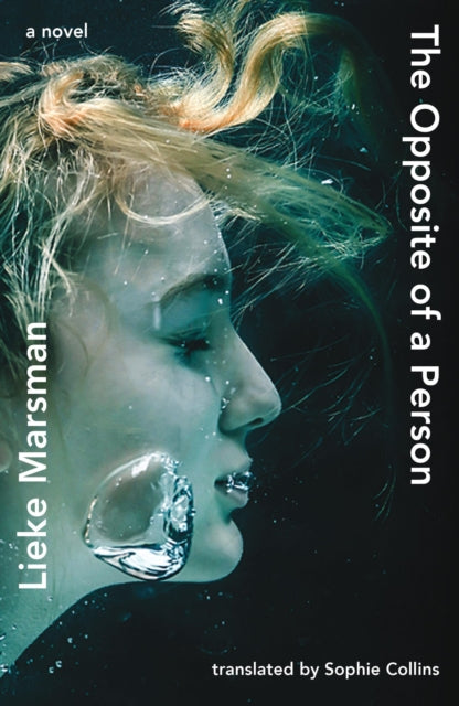 The Opposite of a Person book cover featuring a woman underwater.