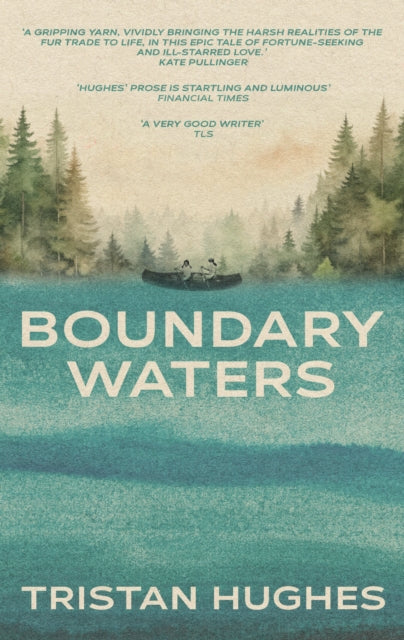 Boundary Waters book cover with a canoe on a lake and trees.