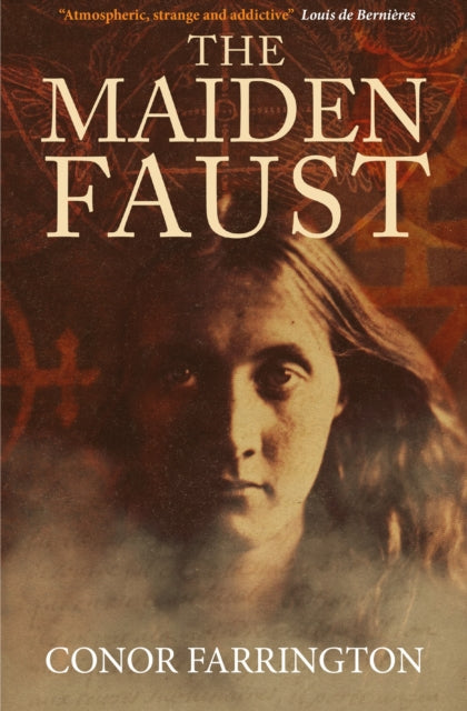 The Maiden Faust book cover with a portrait and title.