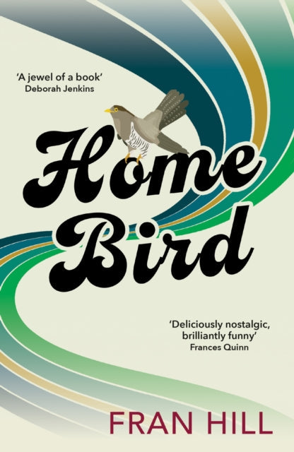 Home Bird book cover with a bird and wavy lines.