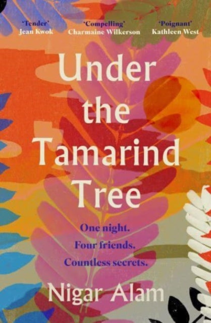 Under the Tamarind Tree book cover with colorful floral background.