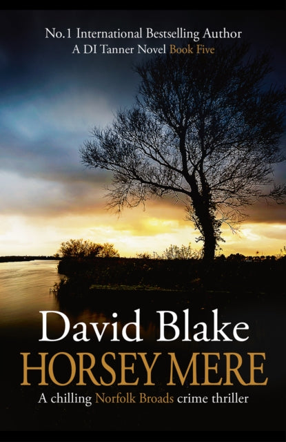 Horsey Mere: A chilling Norfolk Broads crime thriller book cover.