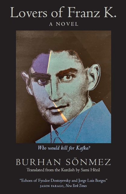 Lovers of Franz K. book cover featuring a stylized portrait.