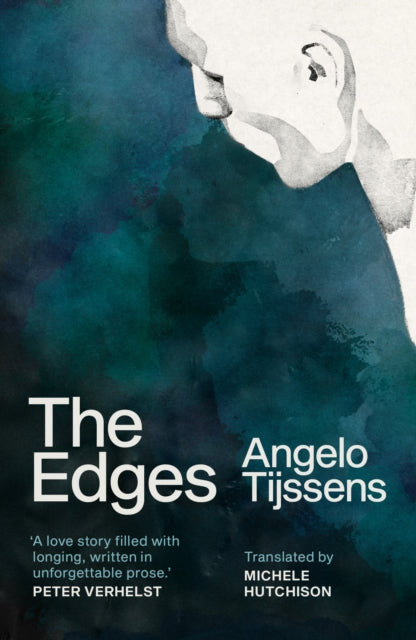 The Edges book cover with abstract watercolor art and text.