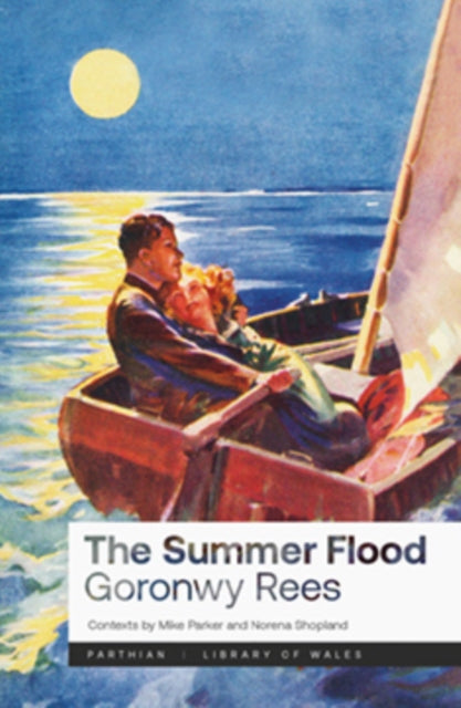A book cover titled "The Summer Flood" by Goronwy Rees.