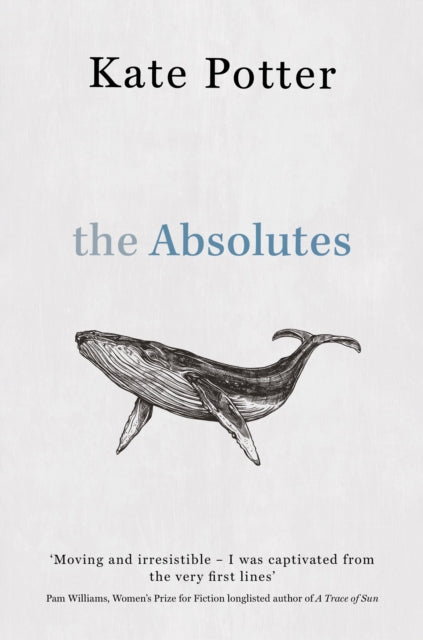 The Absolutes book cover featuring a whale illustration and author name.