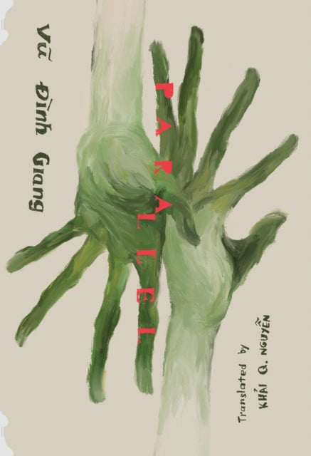 Parallels book cover with green hands and Vietnamese text.