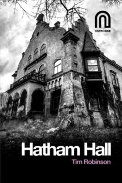 Hatham Hall book cover featuring a gothic mansion and title.