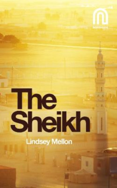 The Sheikh book cover with a desert landscape and minaret.