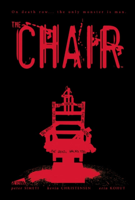 The Chair movie poster with red text and a silhouette of an electric chair.
