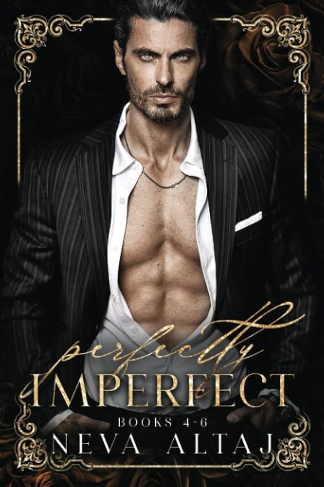 Book cover for "Perfectly Imperfect" featuring a man in a suit.