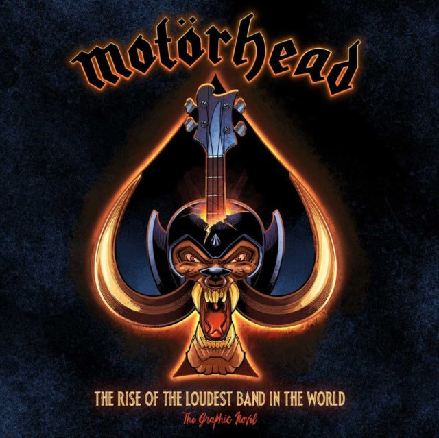 Motorhead The Rise of the Loudest Band in the World graphic novel cover art.