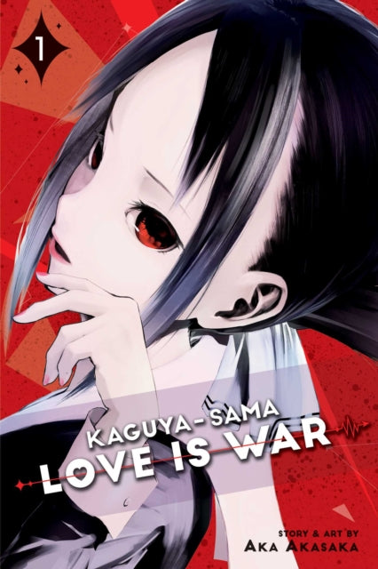 Kaguya-sama: Love Is War, Vol. 1 manga cover featuring Kaguya Shinomiya.