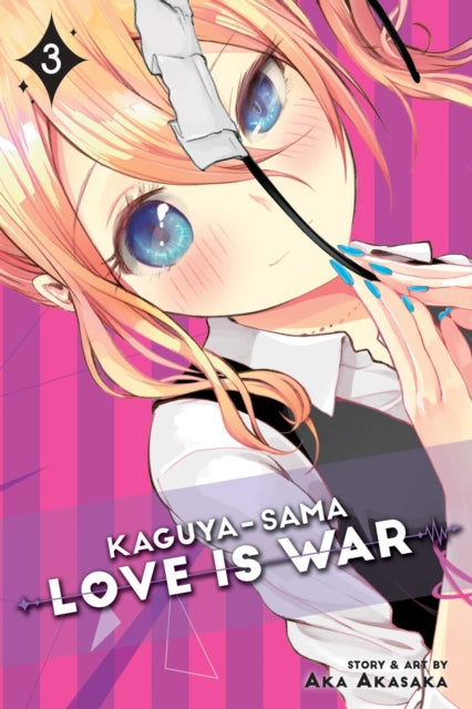 Kaguya-sama: Love Is War, Vol. 3 manga cover featuring an anime girl.