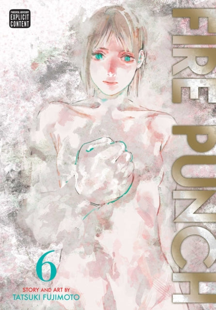Fire Punch, Vol. 6 manga cover featuring a watercolor illustration of a person.