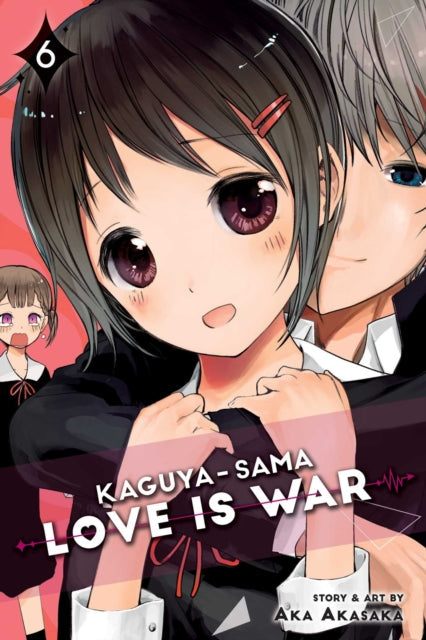 Kaguya-sama: Love Is War, Vol. 6 manga cover featuring Kaguya and Miyuki.