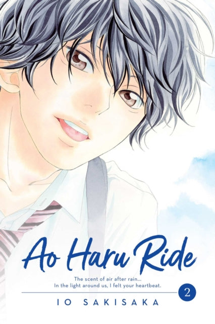 Ao Haru Ride, Vol. 2 manga cover featuring a close-up of a young man's face.