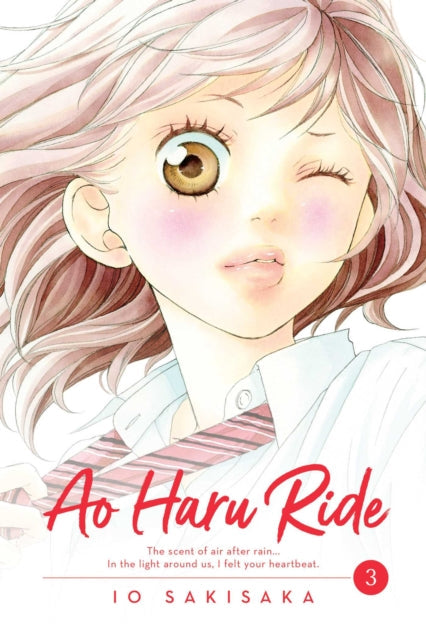 Ao Haru Ride, Vol. 3 manga cover featuring a close-up of a girl's face.