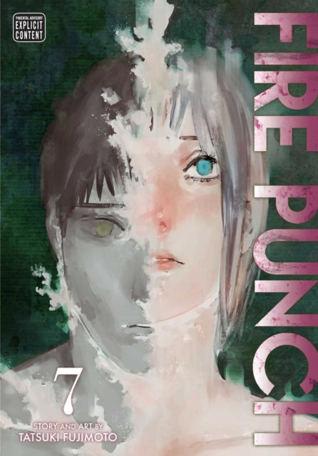 Fire Punch, Vol. 7 manga cover featuring a split portrait of two characters.