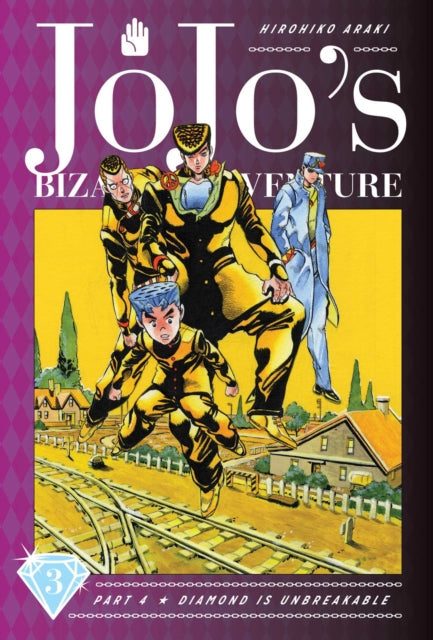 JoJo's Bizarre Adventure Part 4 Diamond Is Unbreakable Vol 3 manga cover.