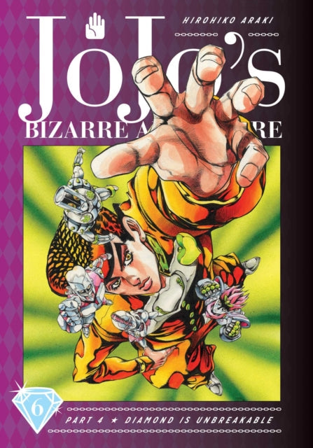 JoJo's Bizarre Adventure Part 4 Diamond Is Unbreakable Vol 6 manga cover.