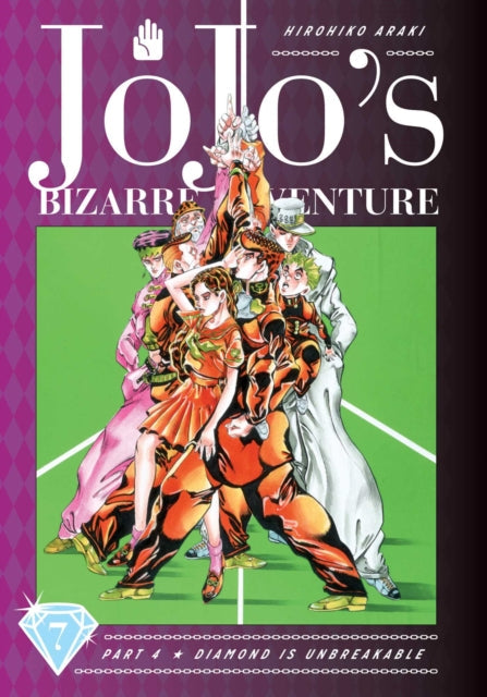 JoJo's Bizarre Adventure Part 4 Diamond Is Unbreakable Vol 7 cover art.