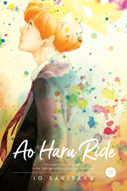 Ao Haru Ride, Vol. 11 manga cover featuring a young man with orange hair.