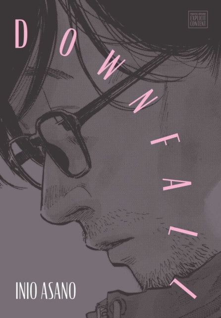 Downfall manga cover featuring a close-up of a man's face.
