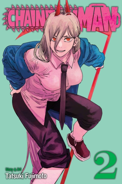 Chainsaw Man Vol. 2 manga cover featuring Power.
