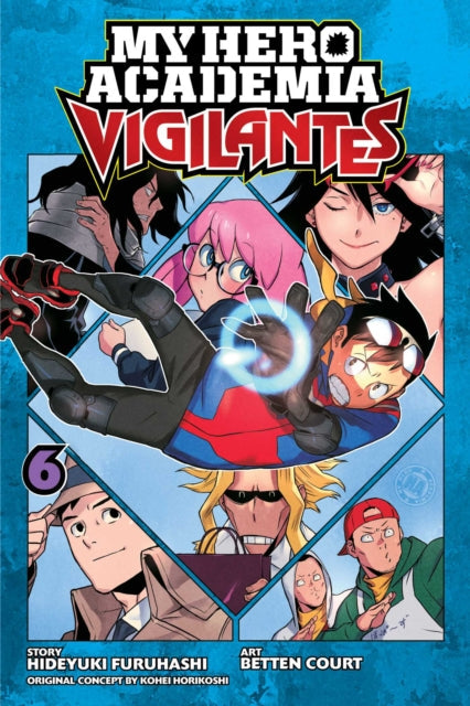 My Hero Academia Vigilantes Vol 6 manga cover featuring multiple characters.