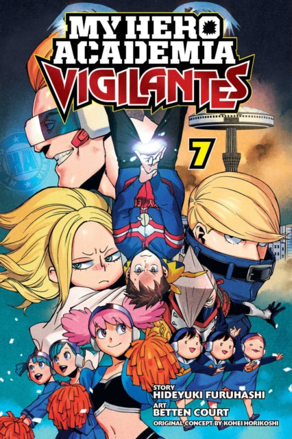 My Hero Academia: Vigilantes, Vol. 7 manga cover featuring multiple characters.