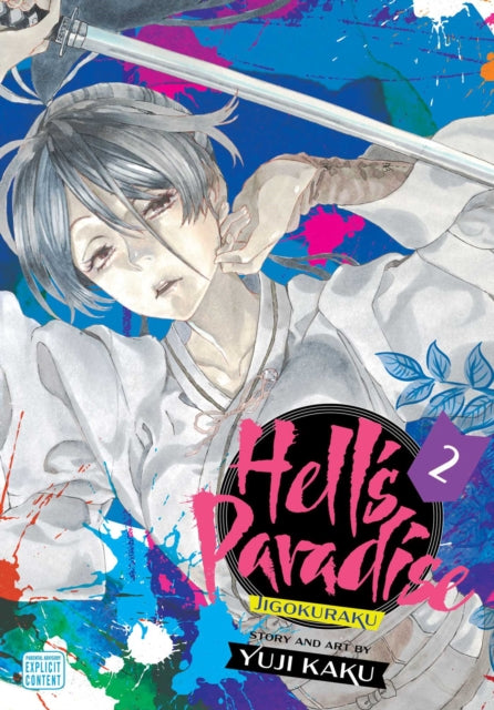 Hell's Paradise: Jigokuraku, Vol. 2 manga cover featuring a character with a sword.