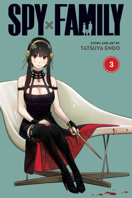 Spy x Family, Vol. 3 manga cover featuring Yor Forger.