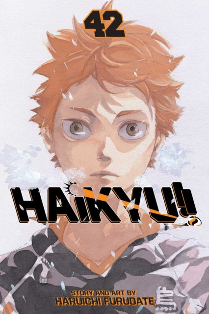 Haikyu!!, Vol. 42 manga cover featuring Shoyo Hinata.