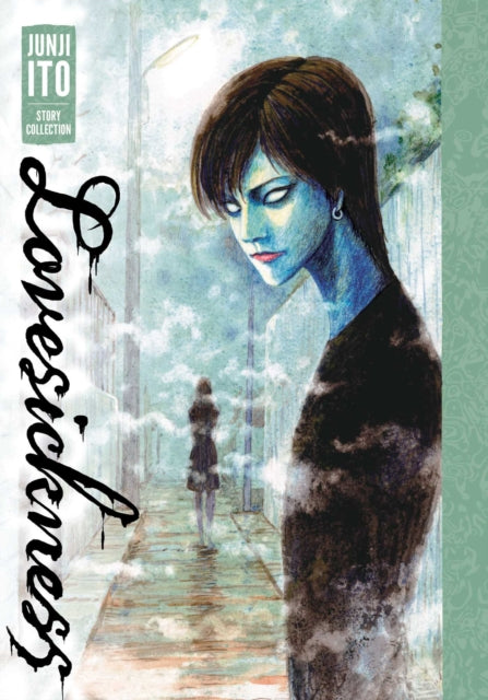 Lovesickness: Junji Ito Story Collection manga cover with a blue-faced figure.