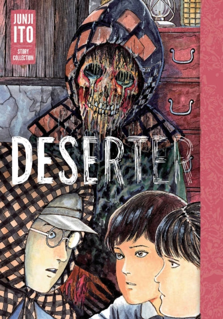 Deserter: Junji Ito Story Collection book cover featuring a skull-like figure and children.