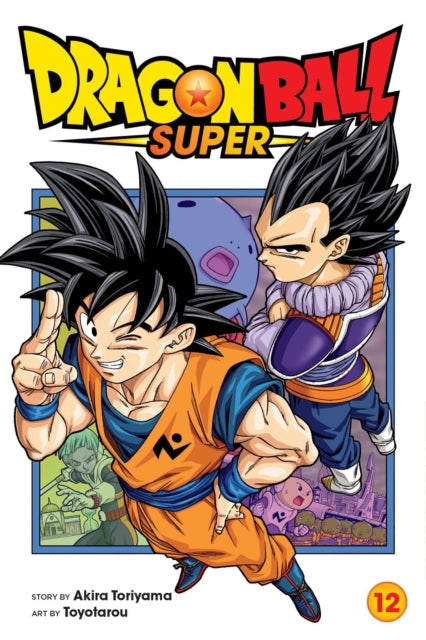 Dragon Ball Super Vol. 12 manga cover featuring Goku and Vegeta.