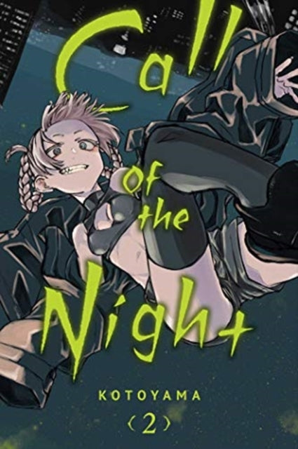 Call of the Night, Vol. 2 manga cover featuring a character and title.