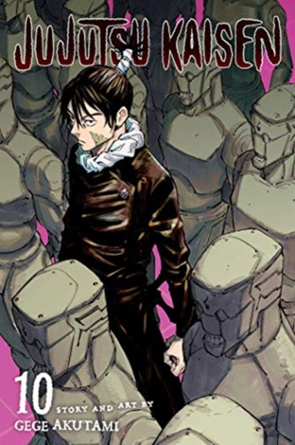 Jujutsu Kaisen, Vol. 10 manga cover featuring Yuji Itadori.