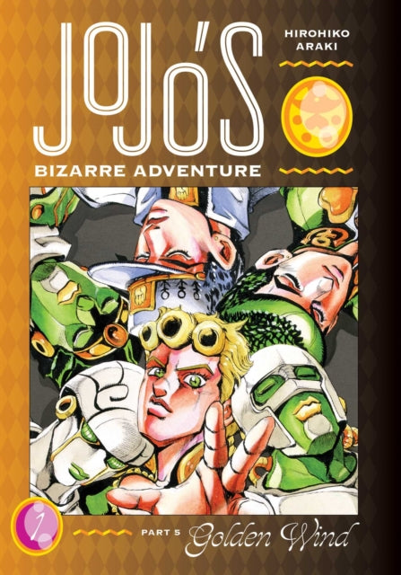 JoJo's Bizarre Adventure Part 5 Golden Wind Vol 1 manga cover.