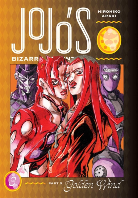 JoJo's Bizarre Adventure Part 5 Golden Wind Vol 3 manga cover.