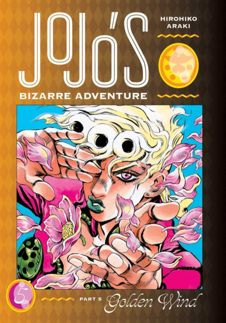 JoJo's Bizarre Adventure Part 5 Golden Wind Vol 5 manga cover.