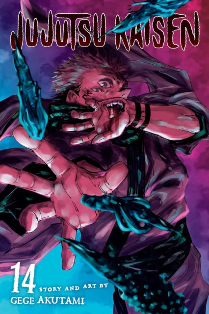 Jujutsu Kaisen, Vol. 14 manga cover featuring Sukuna.
