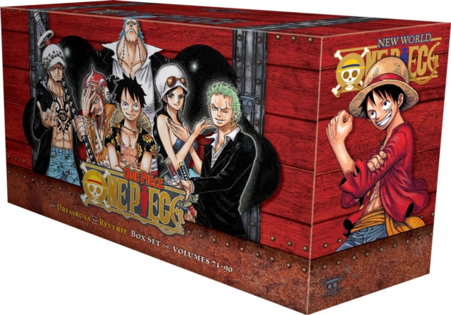 One Piece Box Set 4 featuring characters from Dressrosa to Reverie.