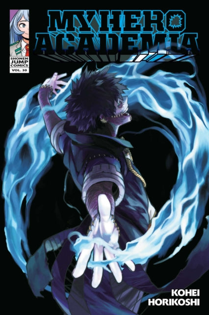 My Hero Academia, Vol. 30 manga cover featuring Dabi.