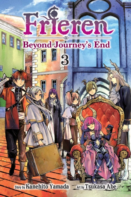 Frieren: Beyond Journey's End, Vol. 3 manga cover with characters.