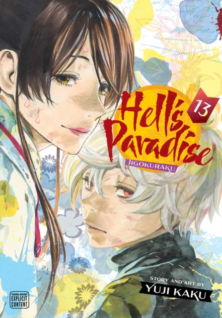 Hell's Paradise: Jigokuraku, Vol. 13 manga cover featuring two characters and the title.
